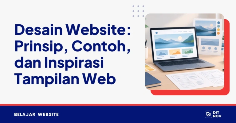 Desain Website: Prinsip, Contoh, dan Inspirasi Tampilan Web