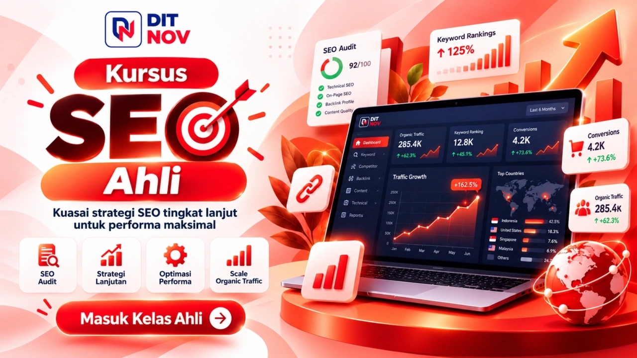 Kursus seo ahli by ditnov